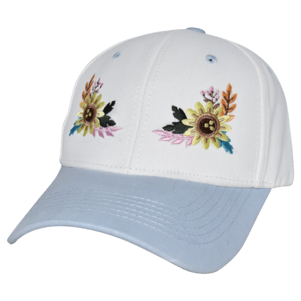 GORRA BLANCO CELESTE GD51