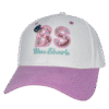 GORRA BLANCO-LILA GD47
