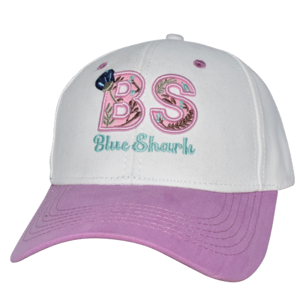 GORRA BLANCO-LILA GD47