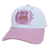 Gorra PCP12 Blanco Rosado