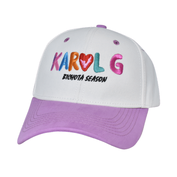 GORRA LILA BLANCO GR64