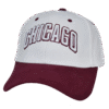 GORRA BLANCO VINO GR75