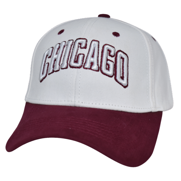 GORRA BLANCO VINO GR75