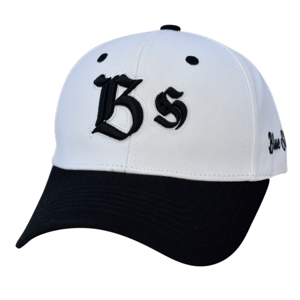 Gorra Drill GRB05 Blanco Negro