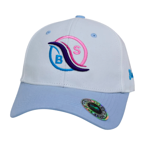 Gorra Drill GRB15 Blanco Celeste