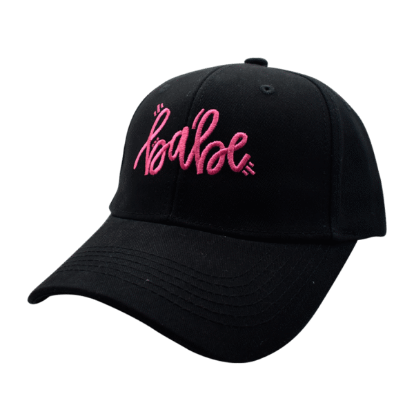 Gorra Drill PCD01 Negro