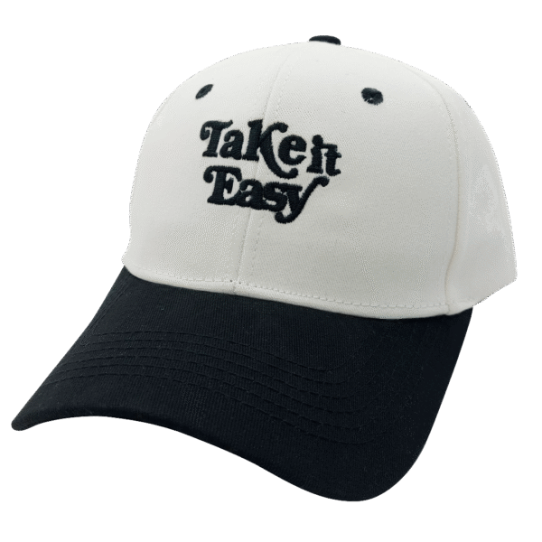 Gorra PCD03 Blanco Negro