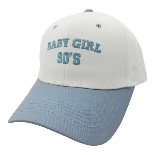 Gorra Drill PCD06 Blanco Celeste